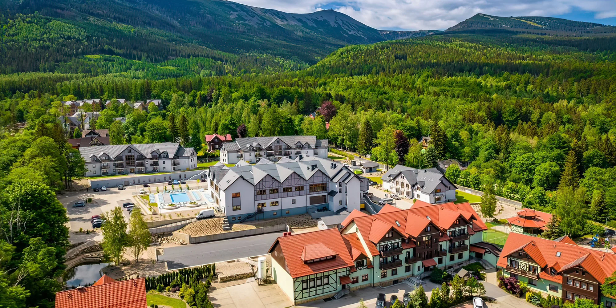 Resort v Karpaczi: polopenze a neomezený wellness