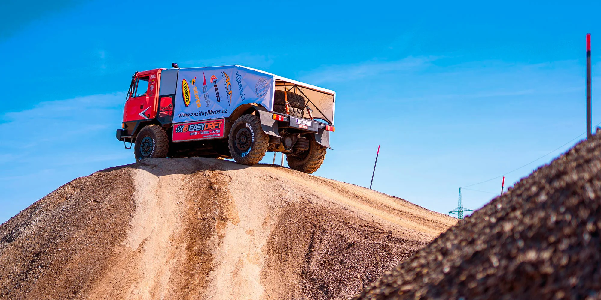 15-60min. jízda s dakarským speciálem Tatra 815 4x4