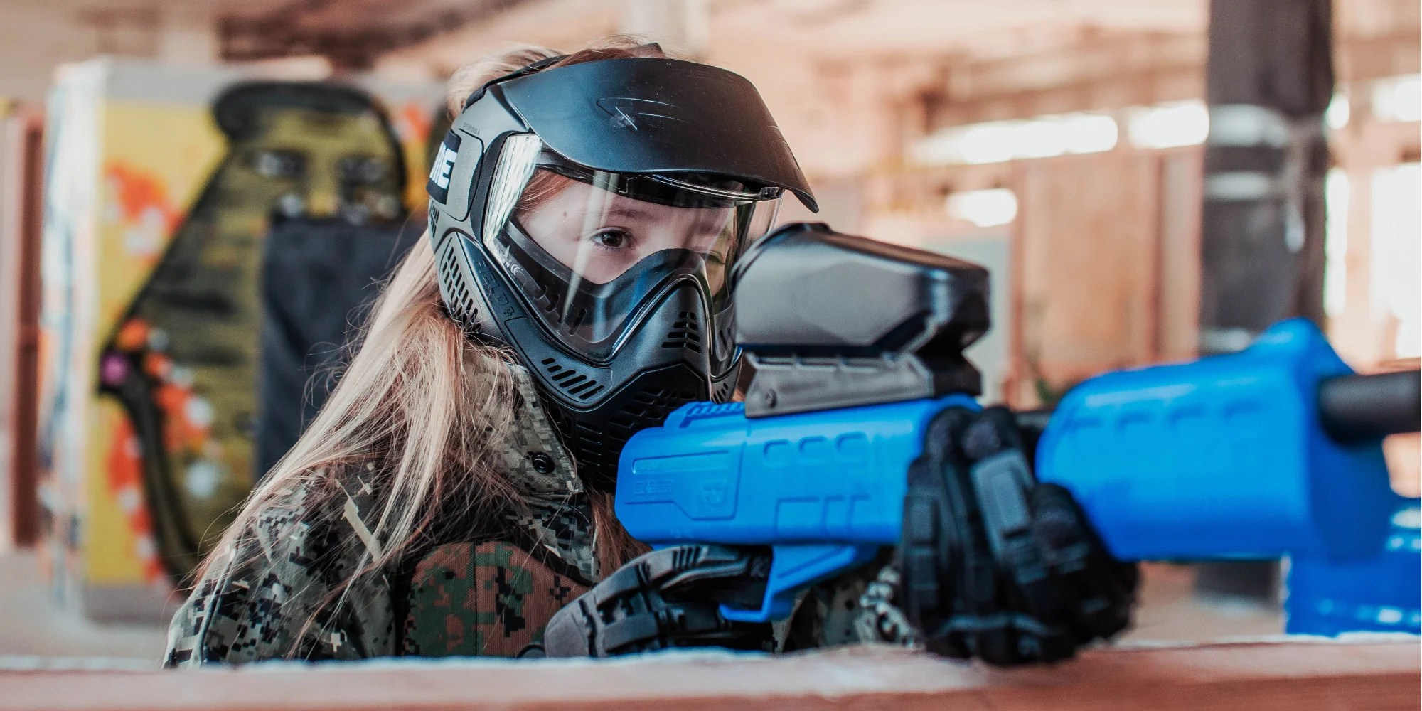 Junior paintball: 2 hod. hry pod dohledem instruktora