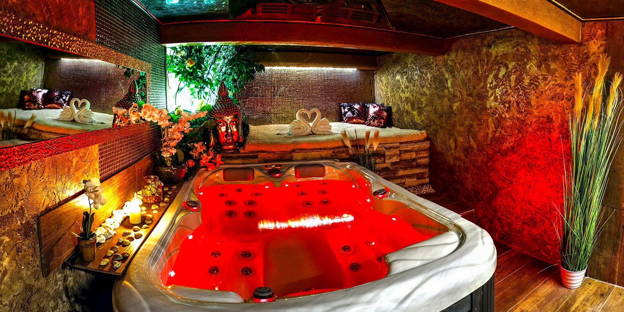 Privátní wellness pro dva: vířivka, sauna i 13. komnata