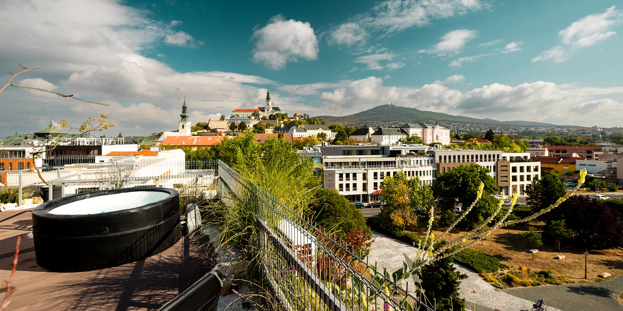 Luxusní apartmán v Nitře s výhledem a vířivkou