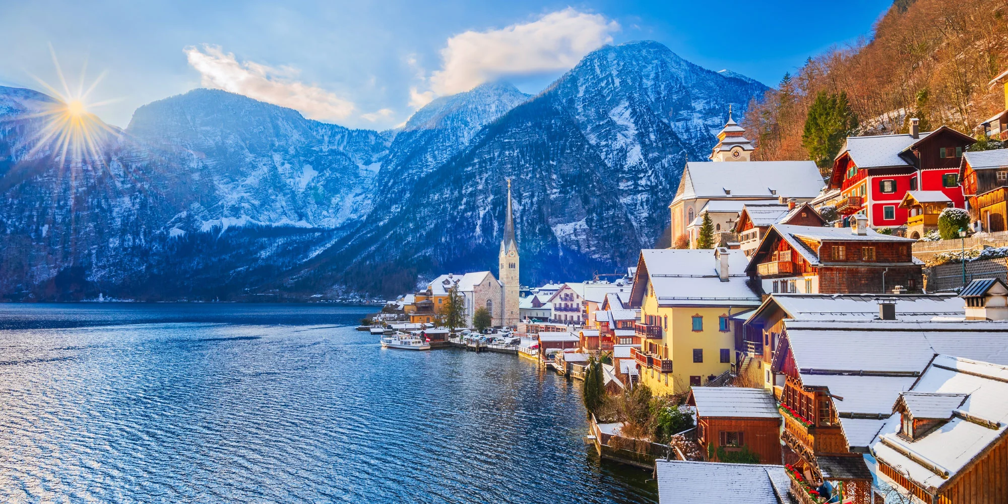 Adventní výlet busem do Hallstattu a k Wolfgangsee