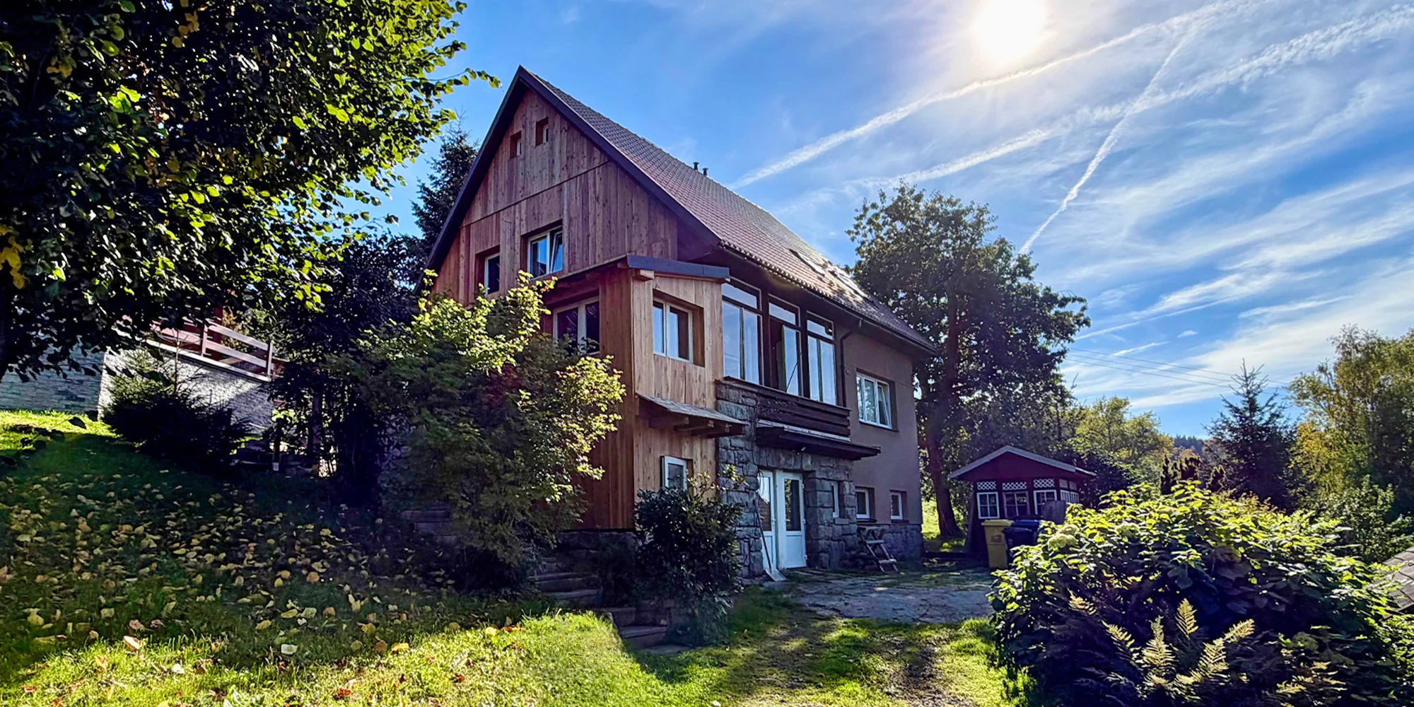 Apartmány v Krkonoších až pro 6 osob, sleva na saunu