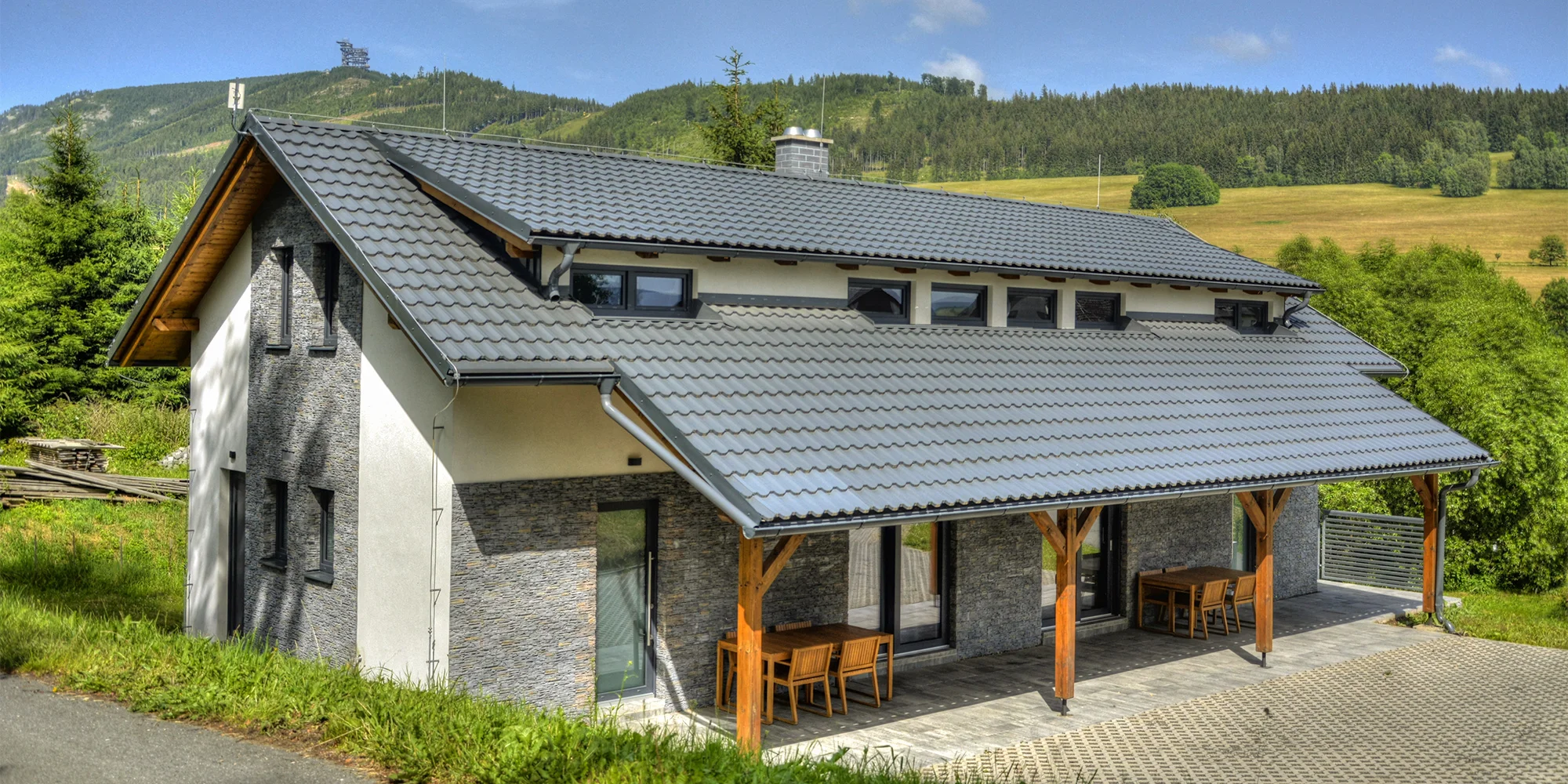 Moderní apartmány na Dolní Moravě s výhledem na Sněžník