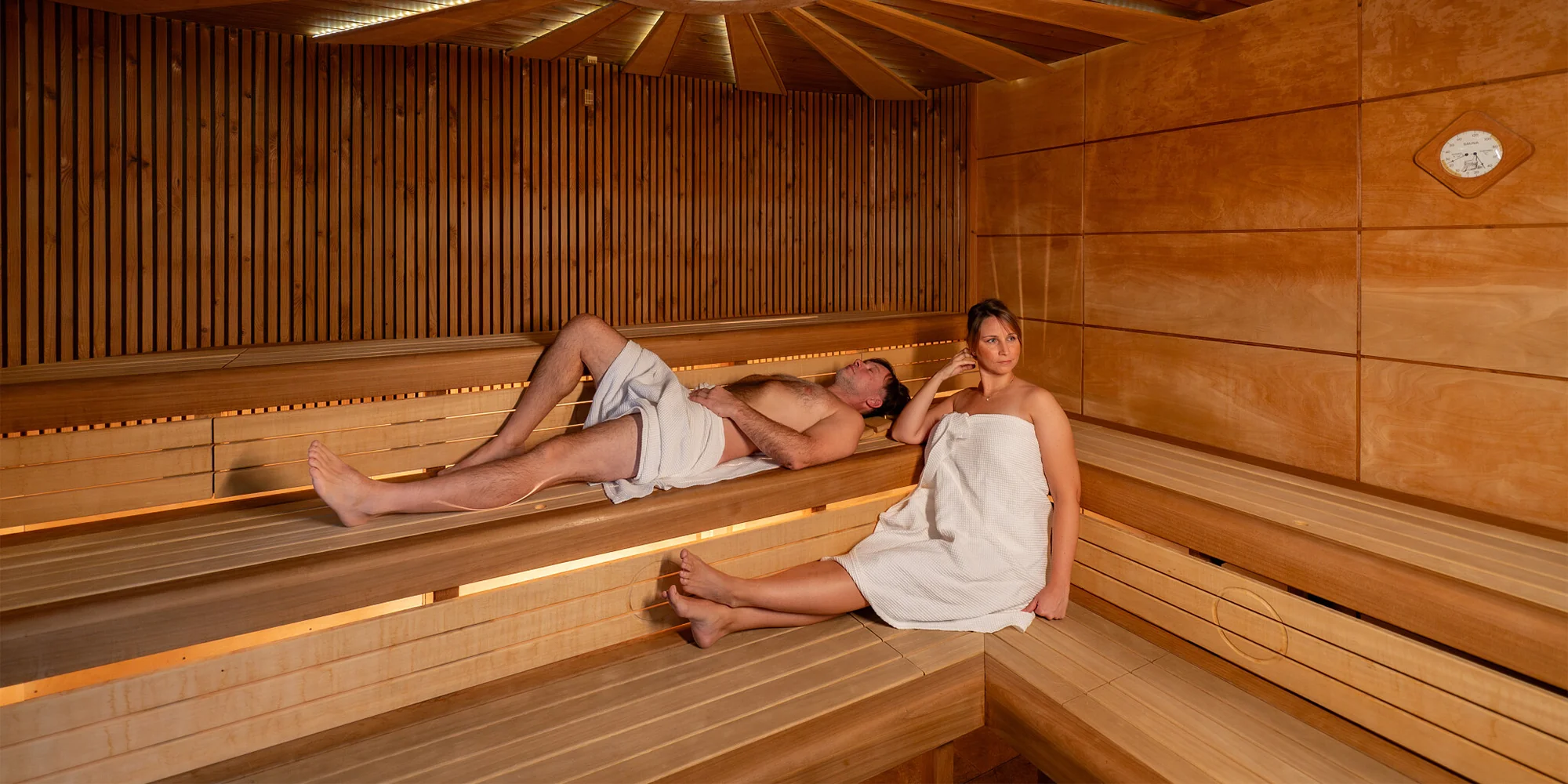 2,5 hod. v zámeckém wellness: sauny a vodní část