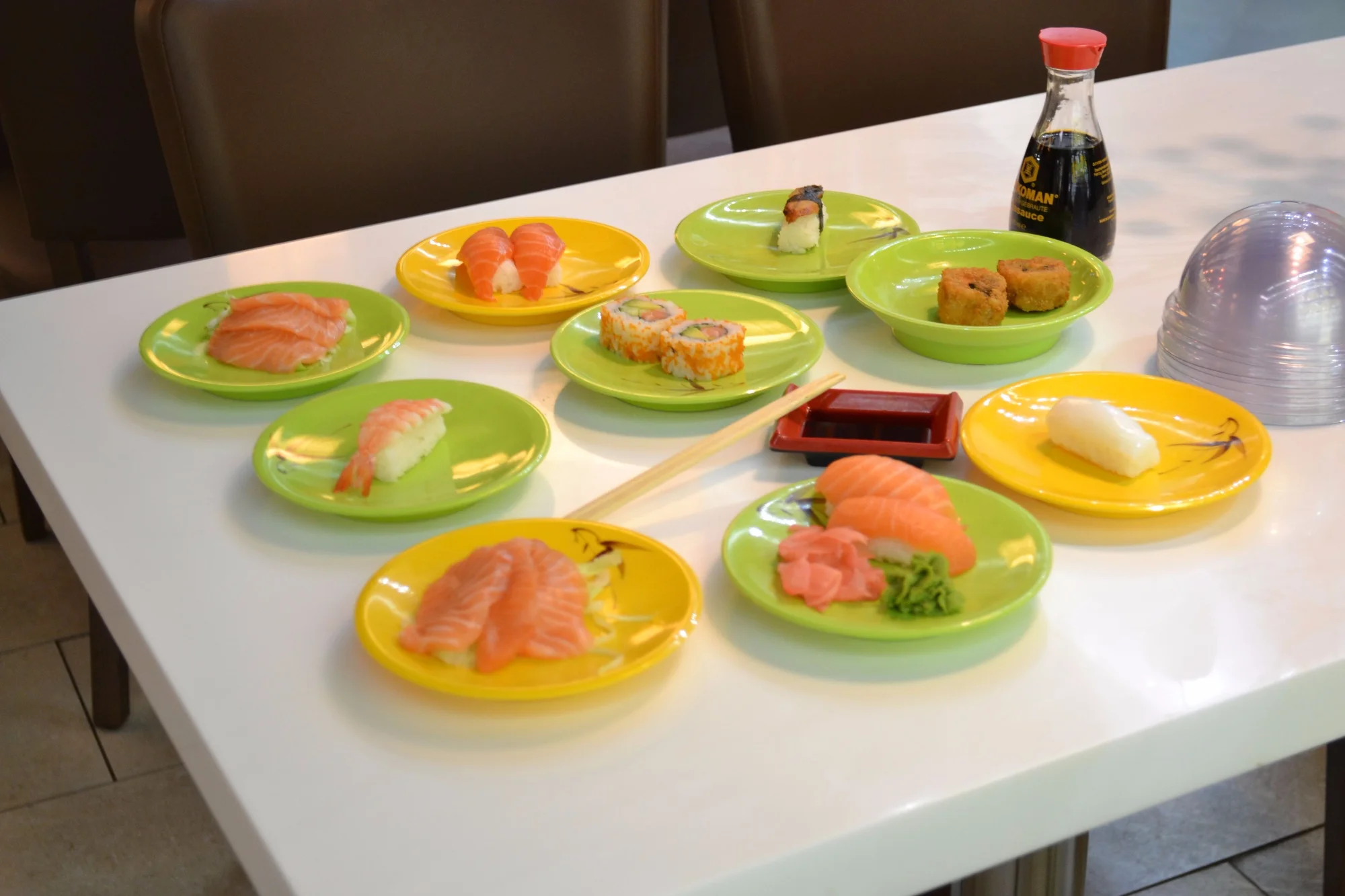 Asie v OC Park Hostivař: 2 hodiny neomezeného hodování running sushi s grilem na stole