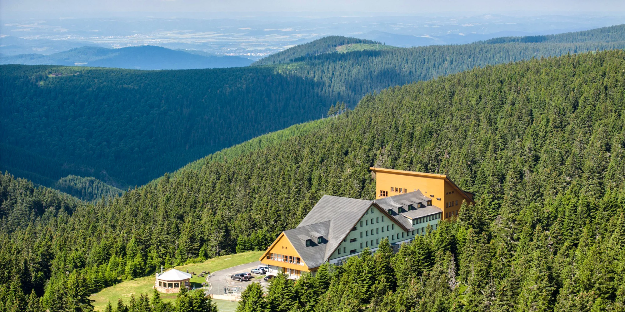 Hotel pod vrcholem Pradědu: jídlo i wellness