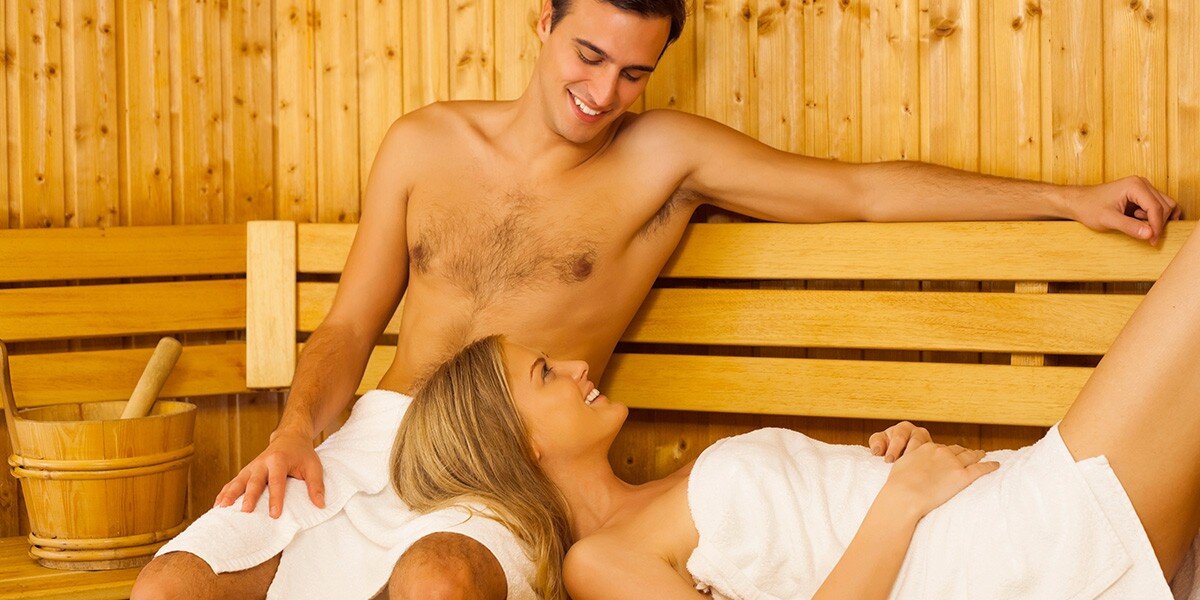 Žhavá romantika: Privátní finská sauna pro dva.