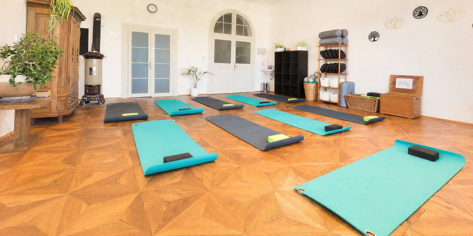 Individuální lekce jógy nebo pilates i s masáží