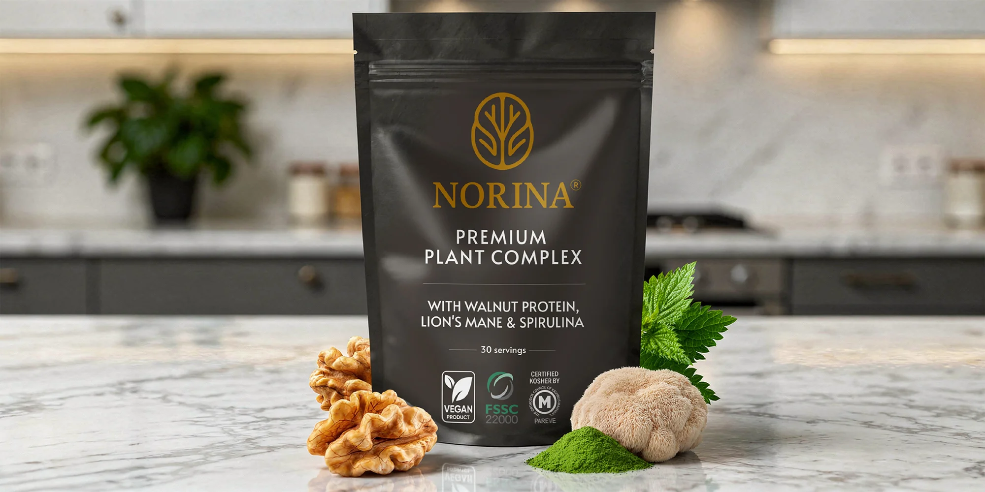 NORINA Rostlinný komplex: nápoj s vitamíny a minerály