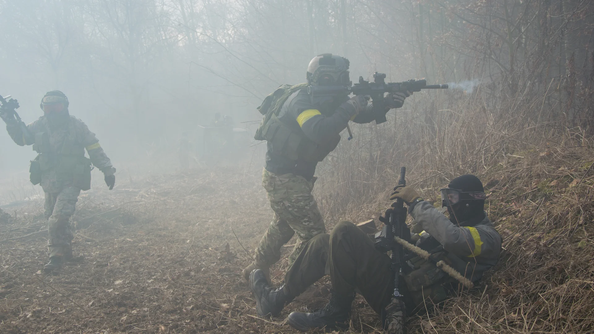 2 hodiny paintballu na vojenské základně Benešov u Prahy pro 1–4 osoby