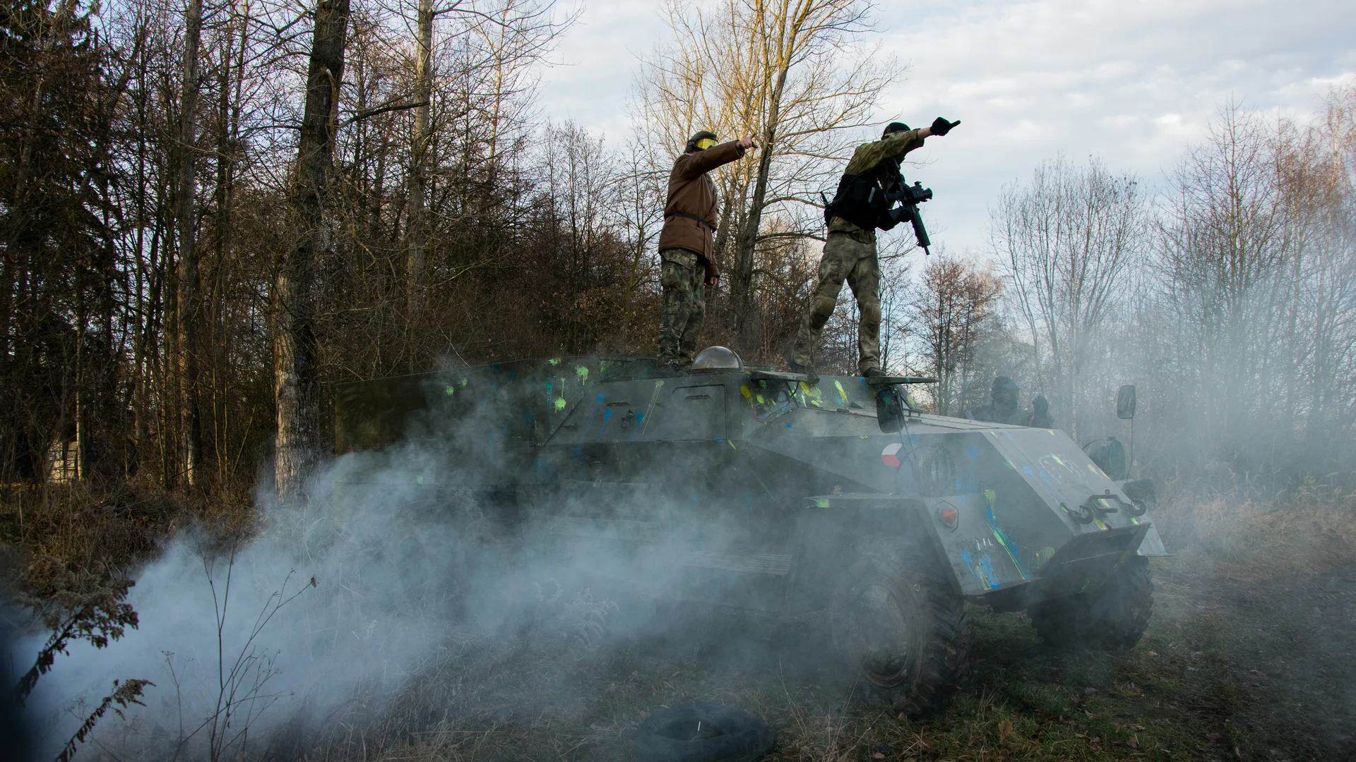 2 hodiny paintballu na vojenské základně Benešov u Prahy pro 1–4 osoby