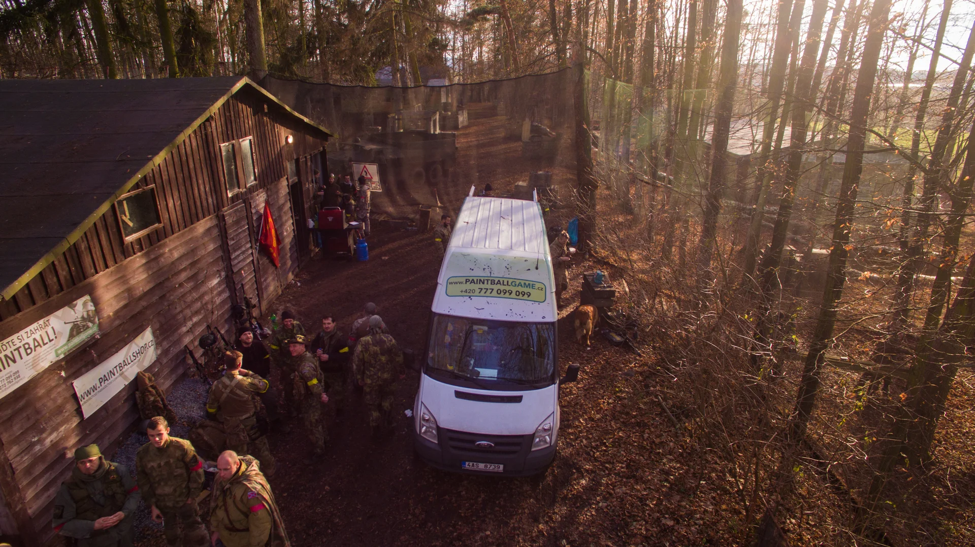 2 hodiny paintballu na vojenské základně Benešov u Prahy pro 1–4 osoby