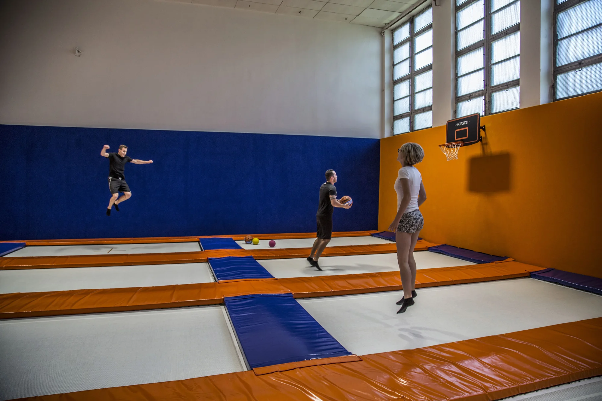 60 minut dovádění na trampolínách pro děti, dospělé i rodiny