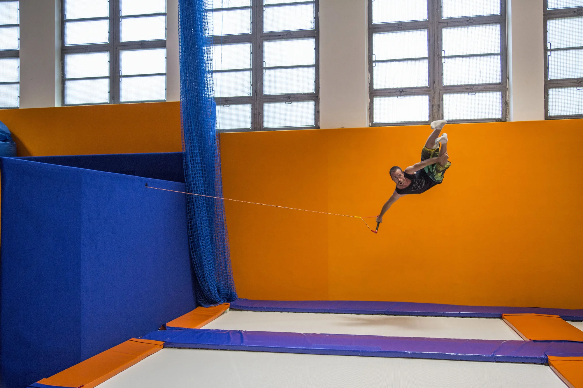 60 minut dovádění na trampolínách pro děti, dospělé i rodiny