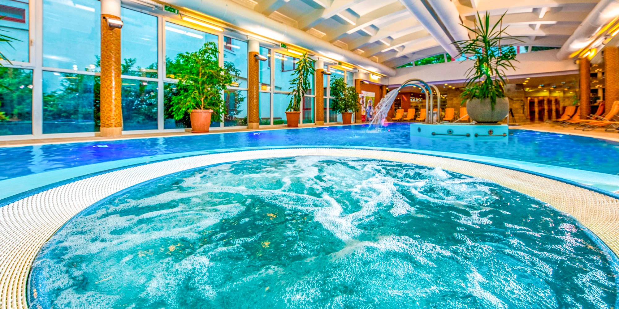 Harkány: polopenze plus, vstupy do lázní i wellness