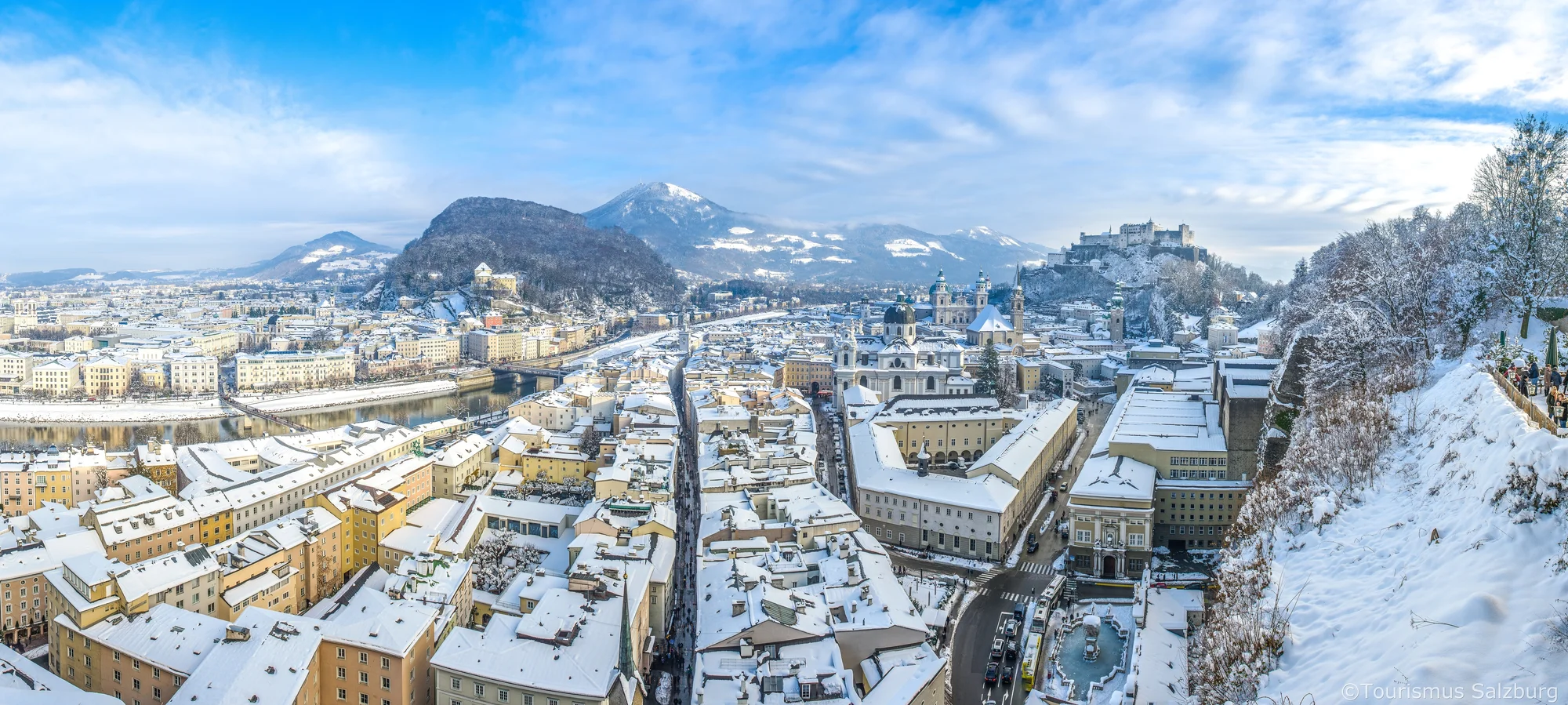 Výlet do adventního Rakouska: kouzelné trhy v Salzburgu i zámek Hellbrunn