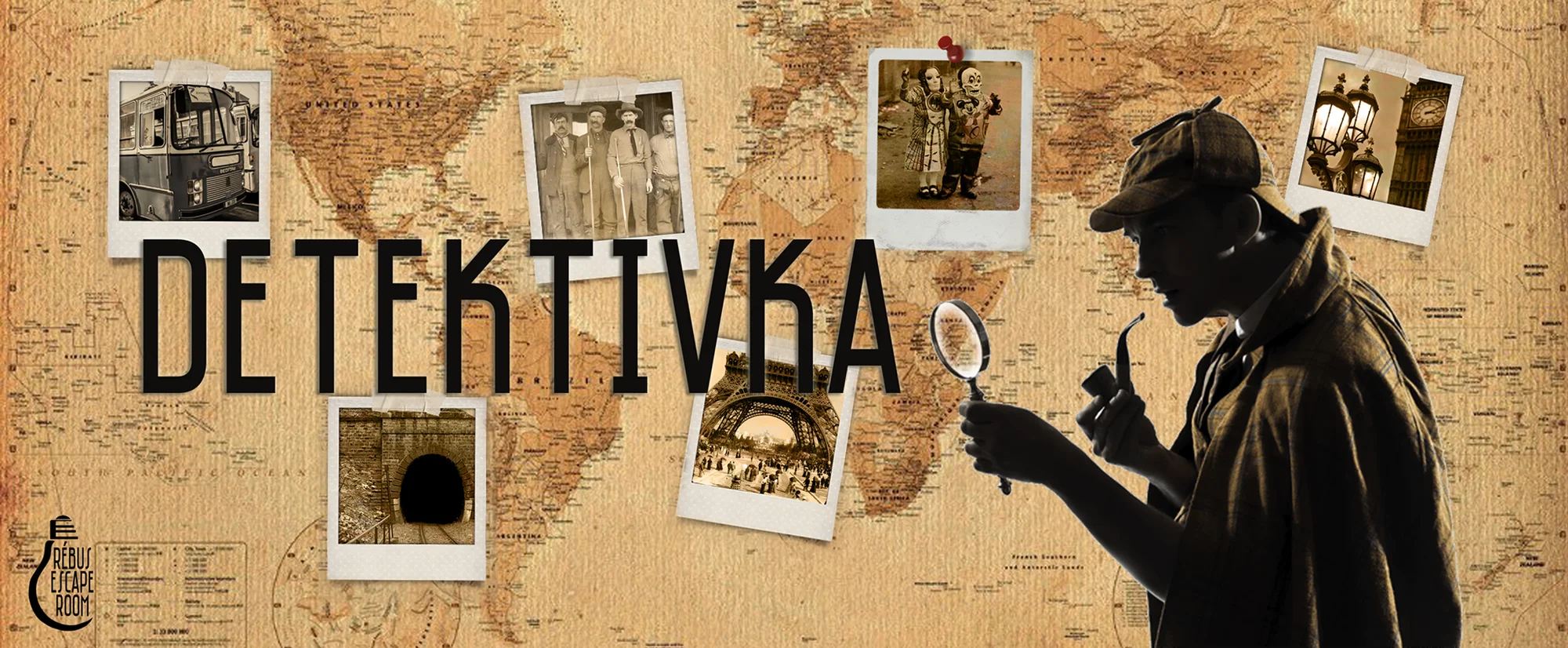 Napínavé únikové hry až pro 5 hráčů: Detektivka a Hotel Clayton