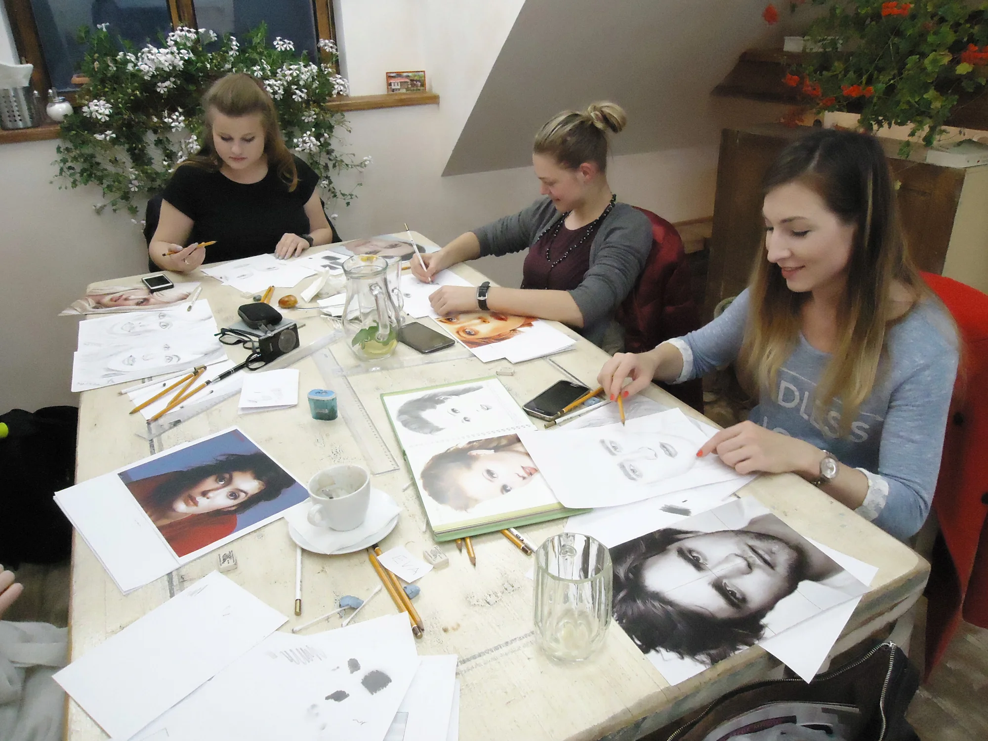Víkendový kurz kreslení pravou mozkovou hemisférou