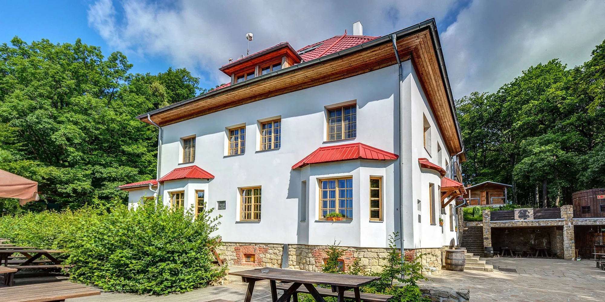 Relax v Lesním penzionu Bunč v Chřibech se snídaní