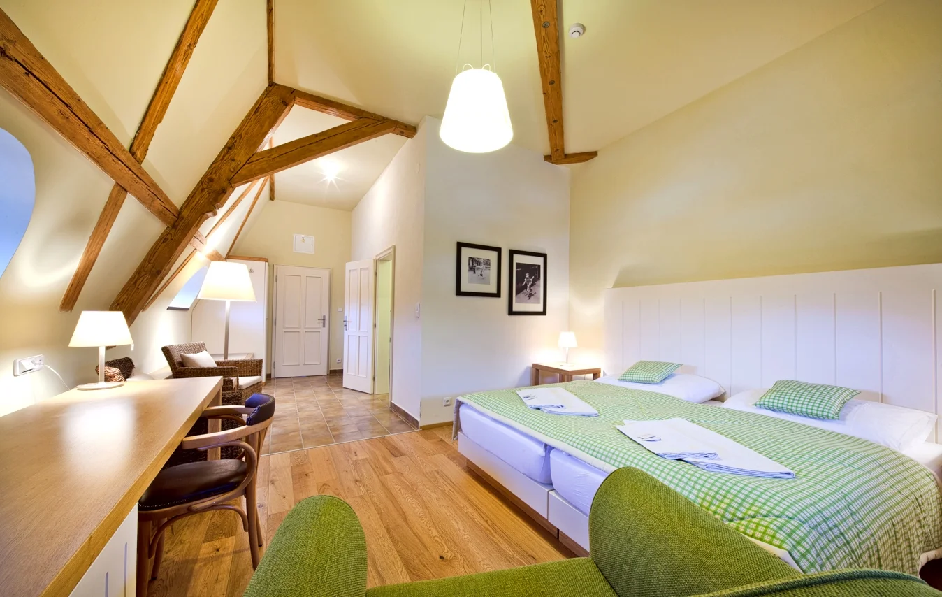 Luxusní 4* pobyt na Vysočině: polopenze, wellness, možnost masáží i VIP apartmá s jacuzzi