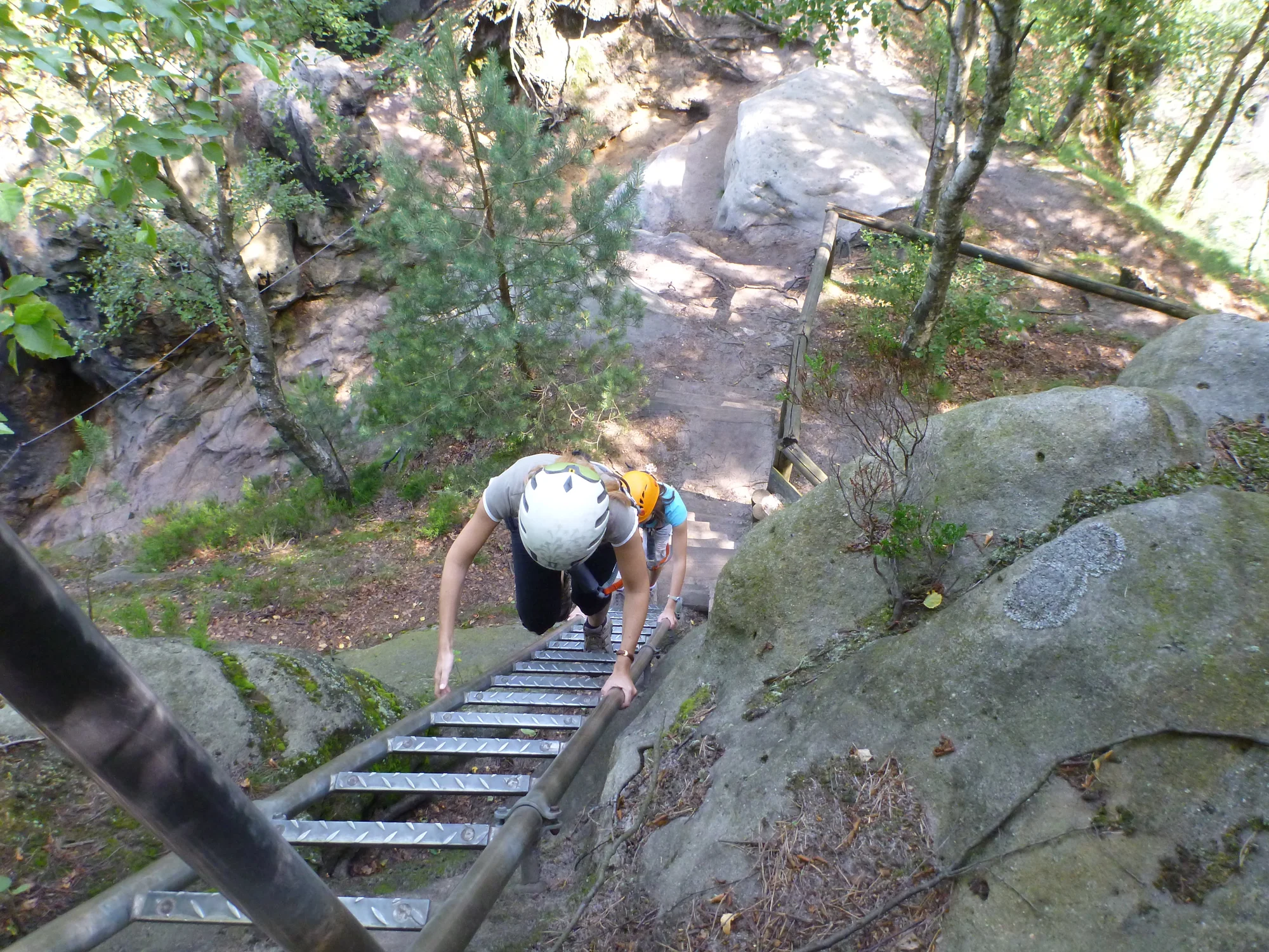 Via Ferrata: Lezení po Opičích kamenech v Česko Saském Švýcarsku až pro 3 osoby