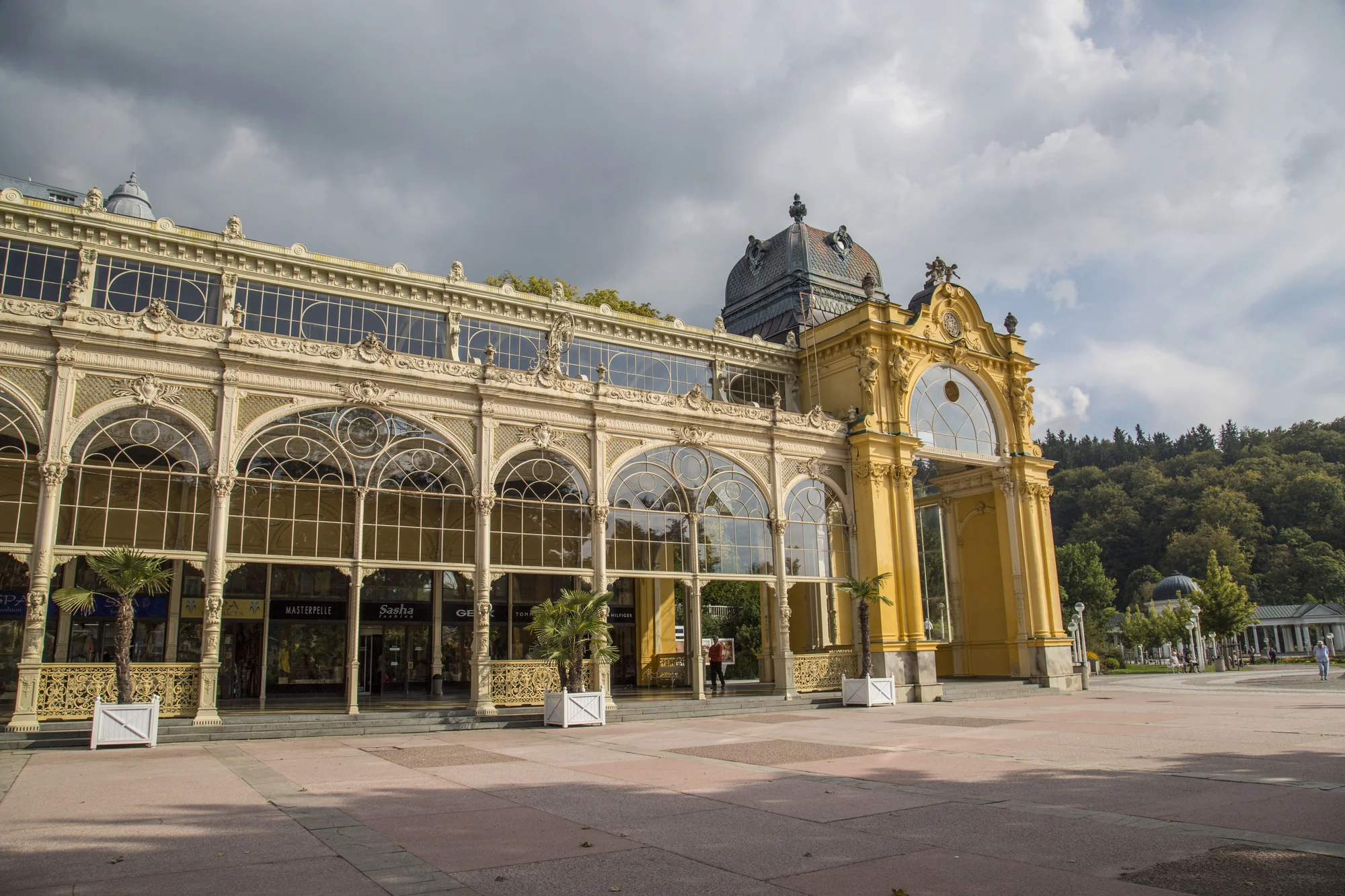 Pobyt v centru Mariánských Lázní, jen několik kroků od lázeňské kolonády a pramenů