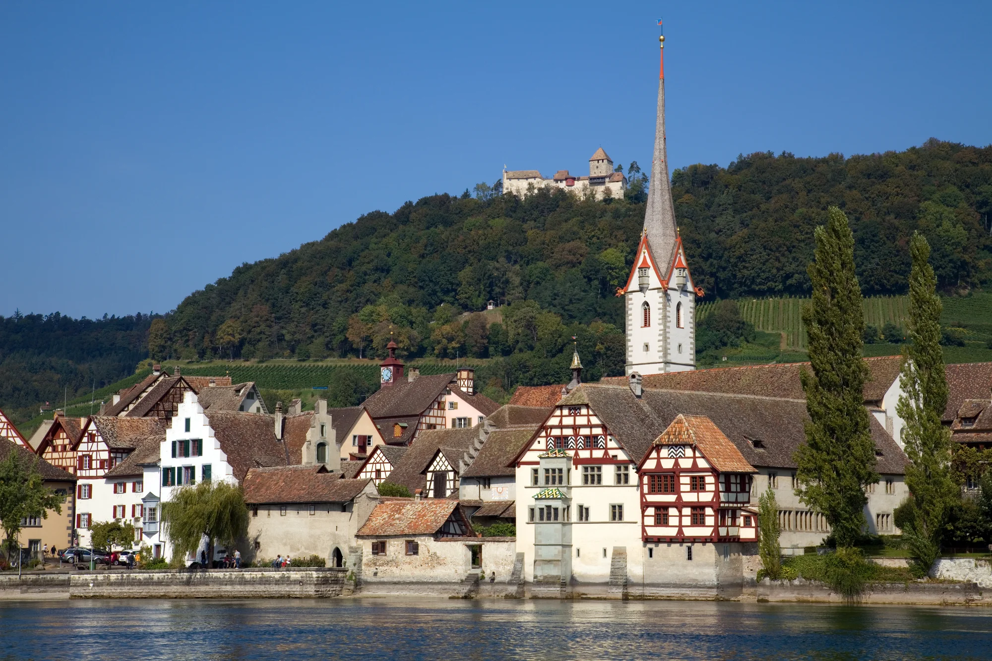 Víkend ve Švýcarsku: Rýnské vodopády, Curych i „skanzen“ Stein am Rhein