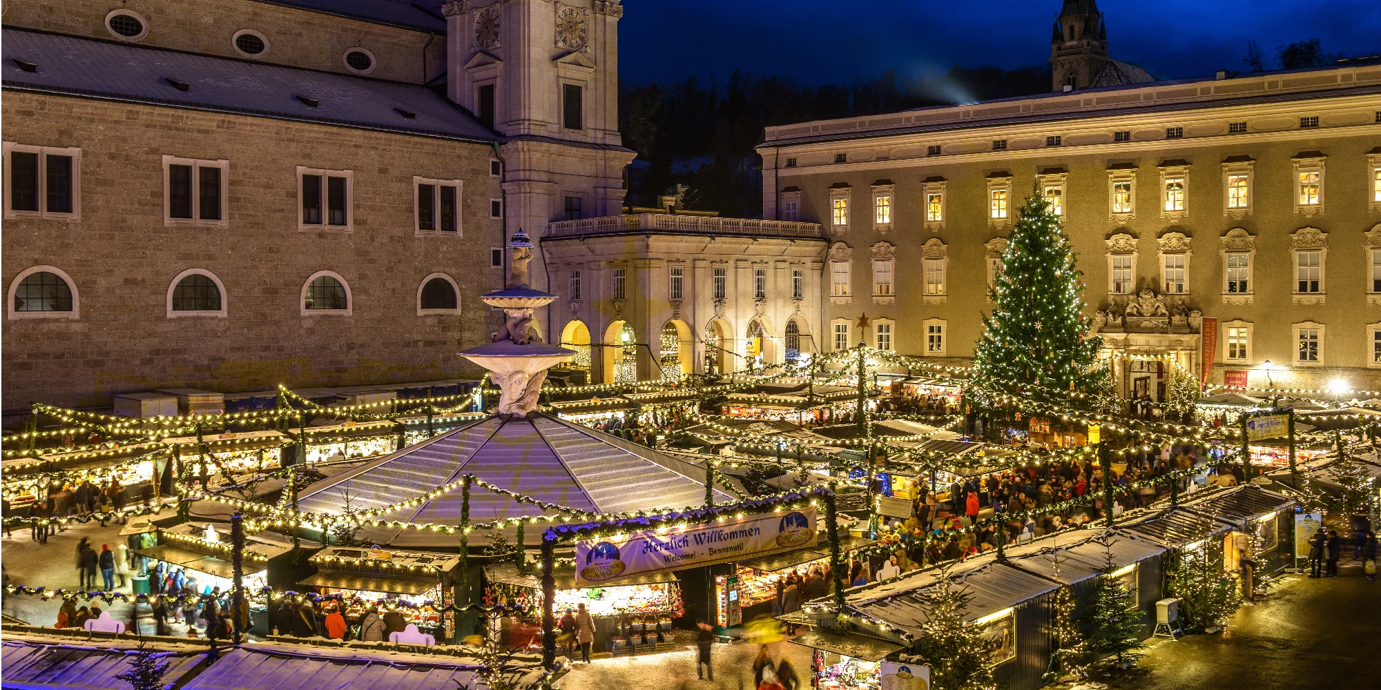 Výlet do adventního Rakouska: kouzelné trhy v Salzburgu i zámek Hellbrunn