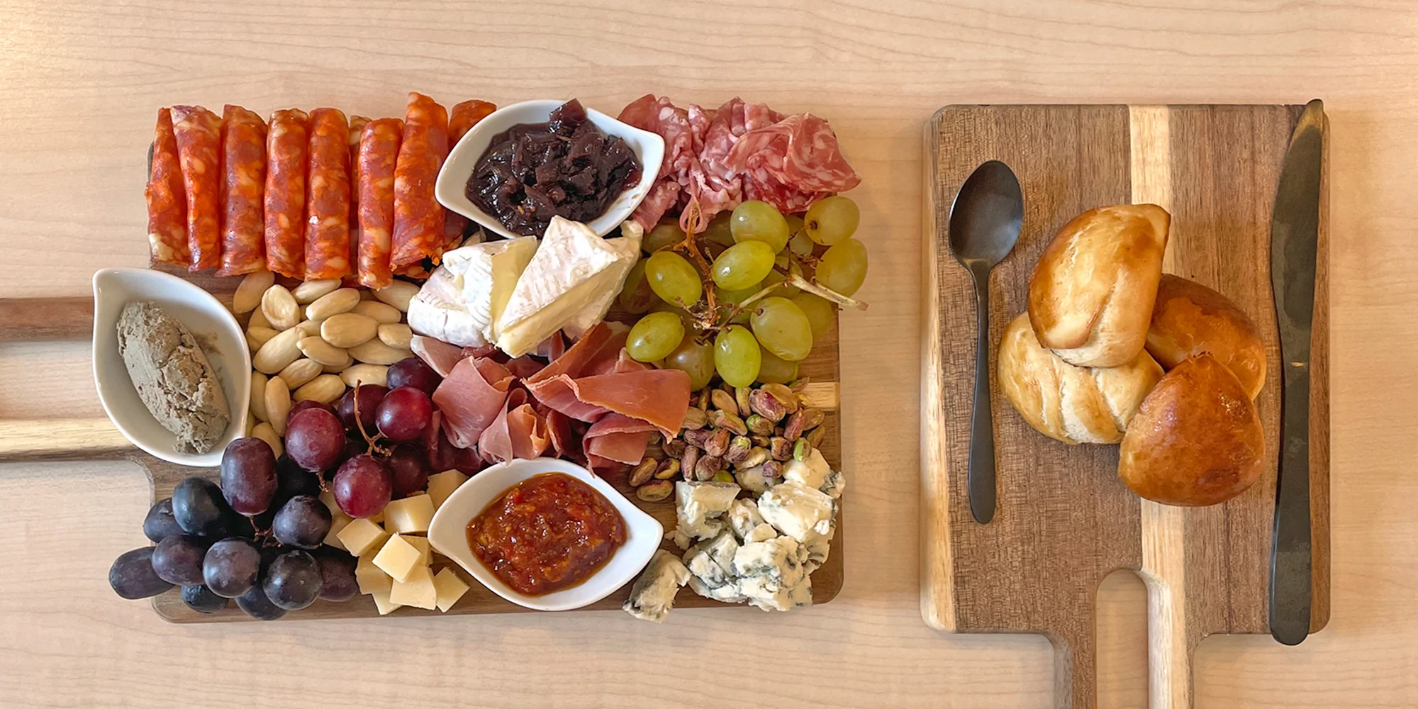 Moravské víno a italské antipasti pro 2 osoby
