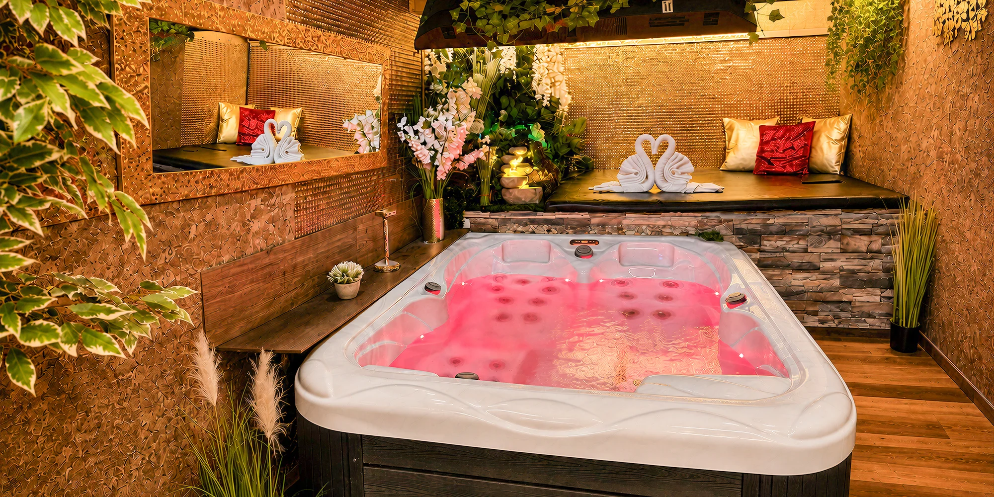 Privátní wellness pro dva: vířivka, sauna i 13. komnata