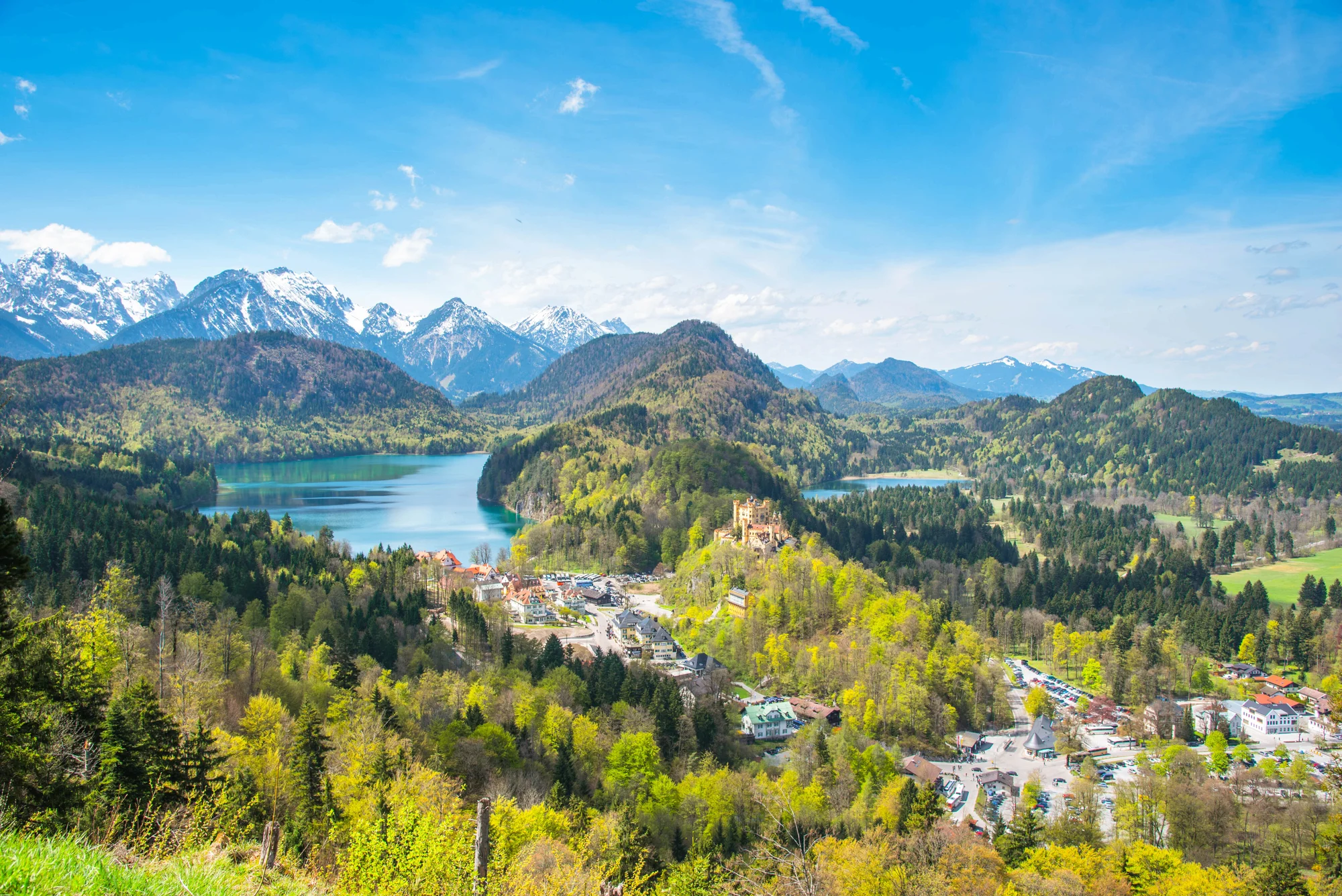 Pohádkové zámky krále Ludvíka Bavorského – Neuschwanstein a Linderhof