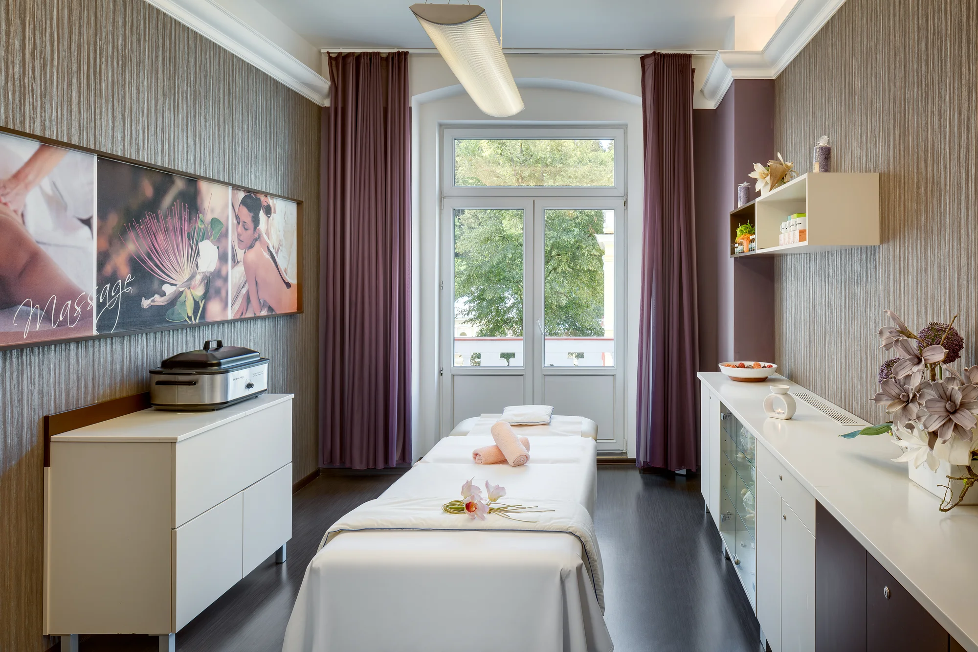 4* pobyt v centru Mariánských Lázní s polopenzí, wellness i procedurami