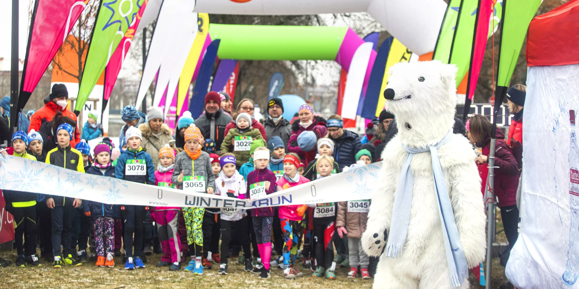 Startovní balíček na Innogy Winter Run: 5 měst na výběr