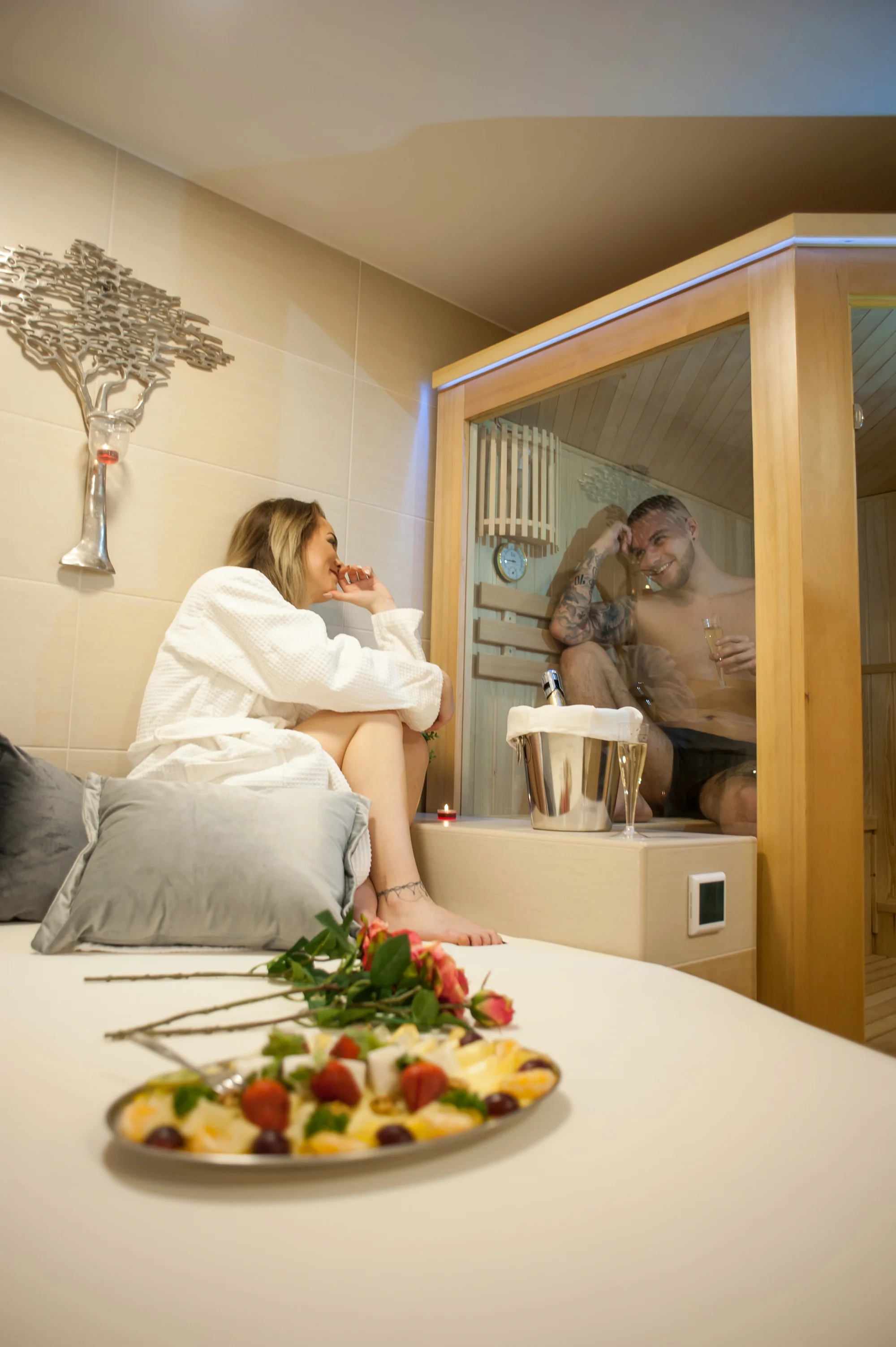 Luxusní relaxace v privátním wellness Buddha pro dva: na výběr 60 či 120 minut