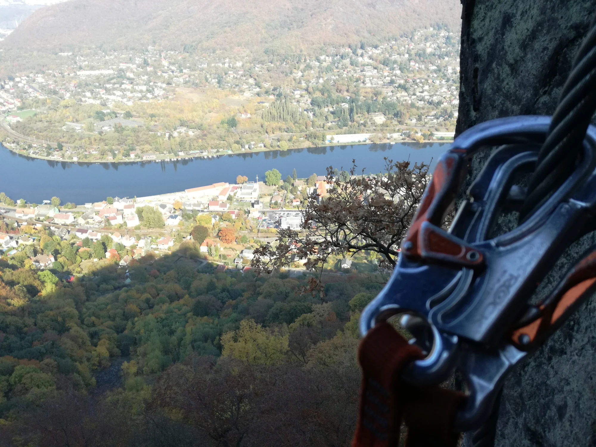Via Ferrata: zajištěná cesta Lužická spojka - Vaňov s překvapením pro jednoho, dva i tři lezce