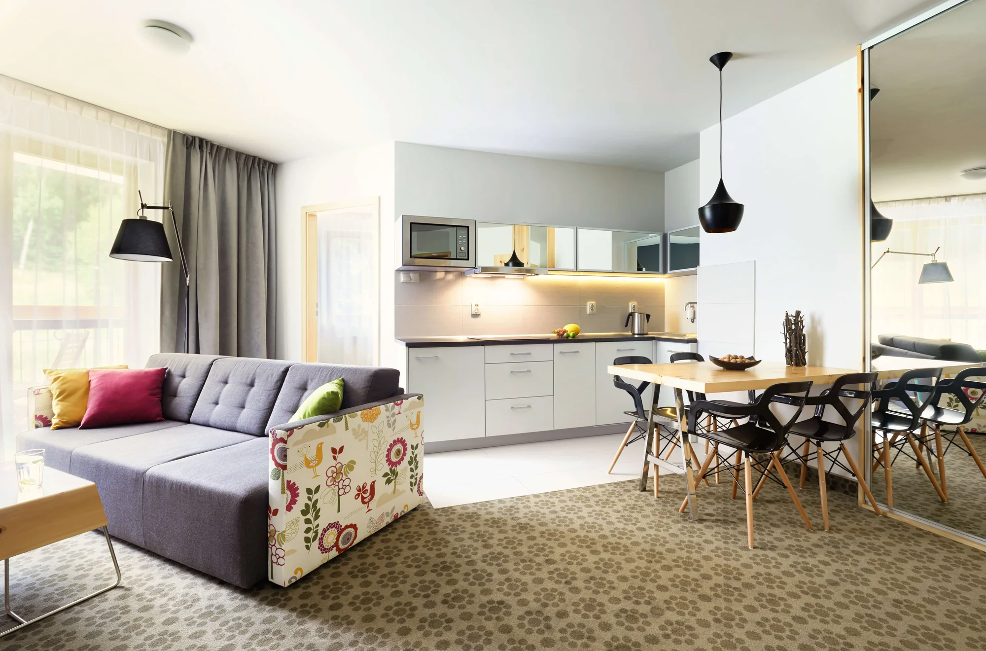 Pobyt v polských Krkonoších: moderní apartmány, snídaně, wellness i 2 děti zdarma