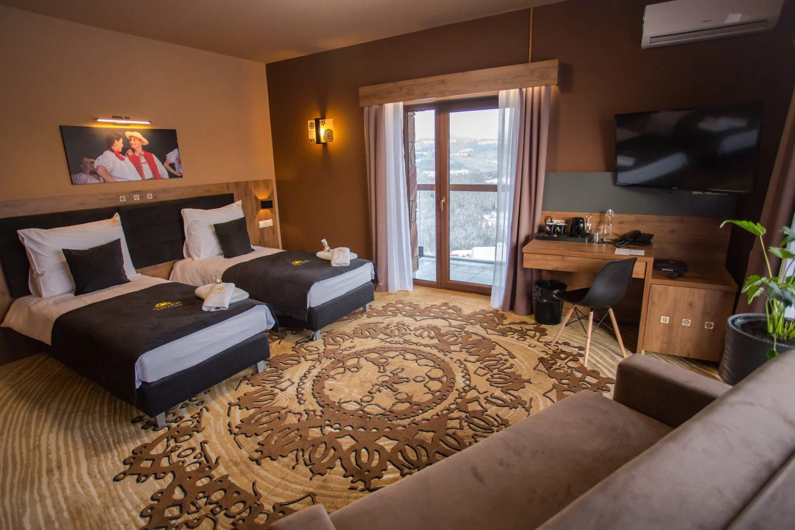 Polské Beskydy: hotel přímo u lanovky na Złoty Groń, snídaně či polopenze a wellness i bazén