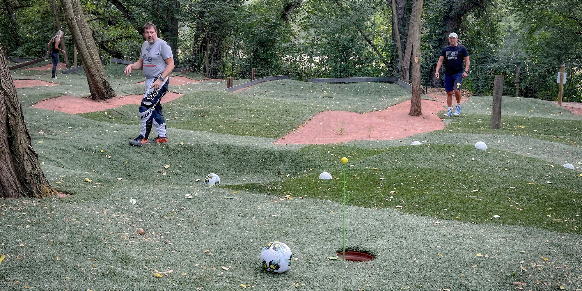 Fotbalgolf v Pirátí zátoce: pro děti i dospělé