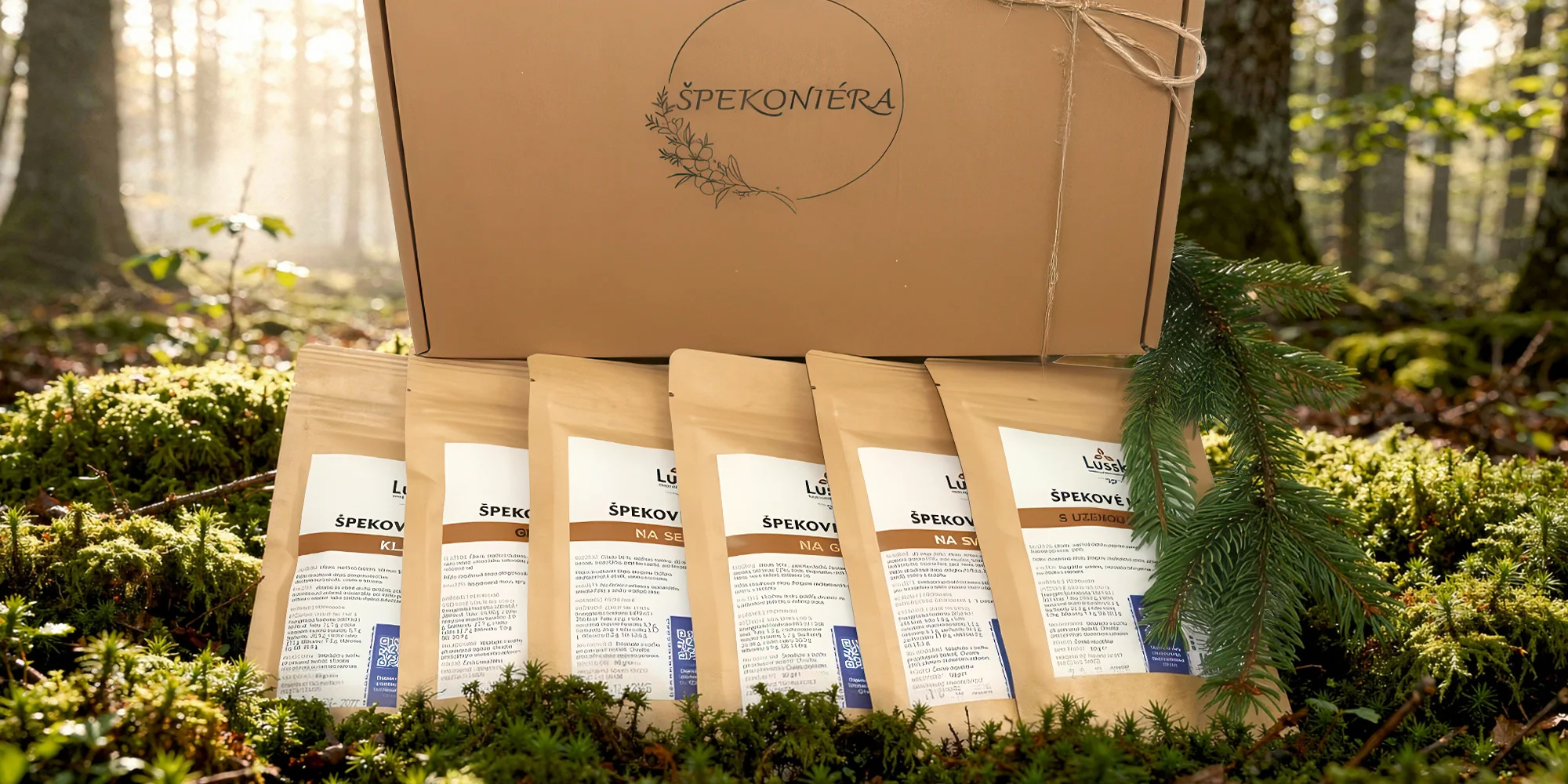 Dárkový set koření Lussk: Špekoniéra a Fermentiéra