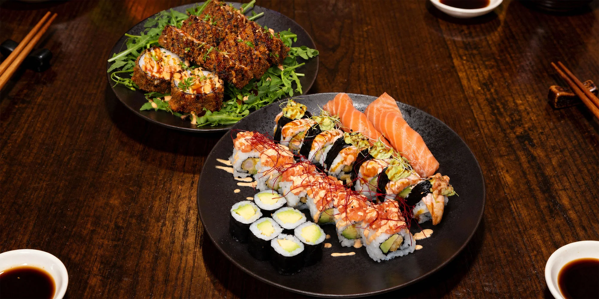 Sushi sety pro 2 osoby a pro 4 osoby: 28-42 ks