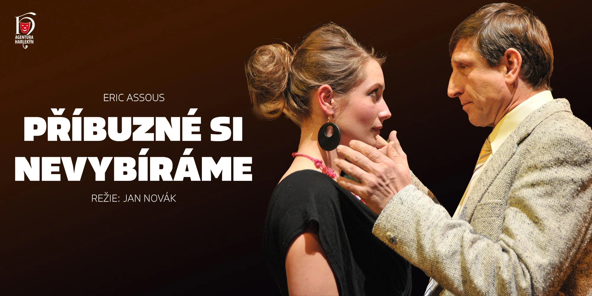 Letní scéna Harfa: představení Příbuzné si nevybíráme