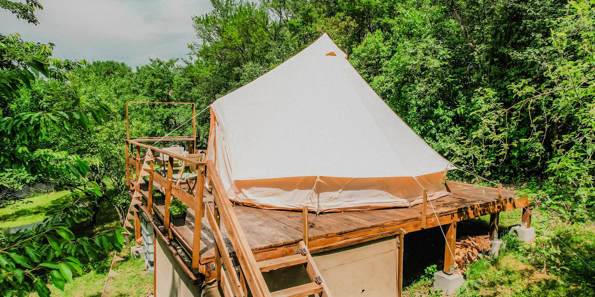 Glamping na samotě u Košic