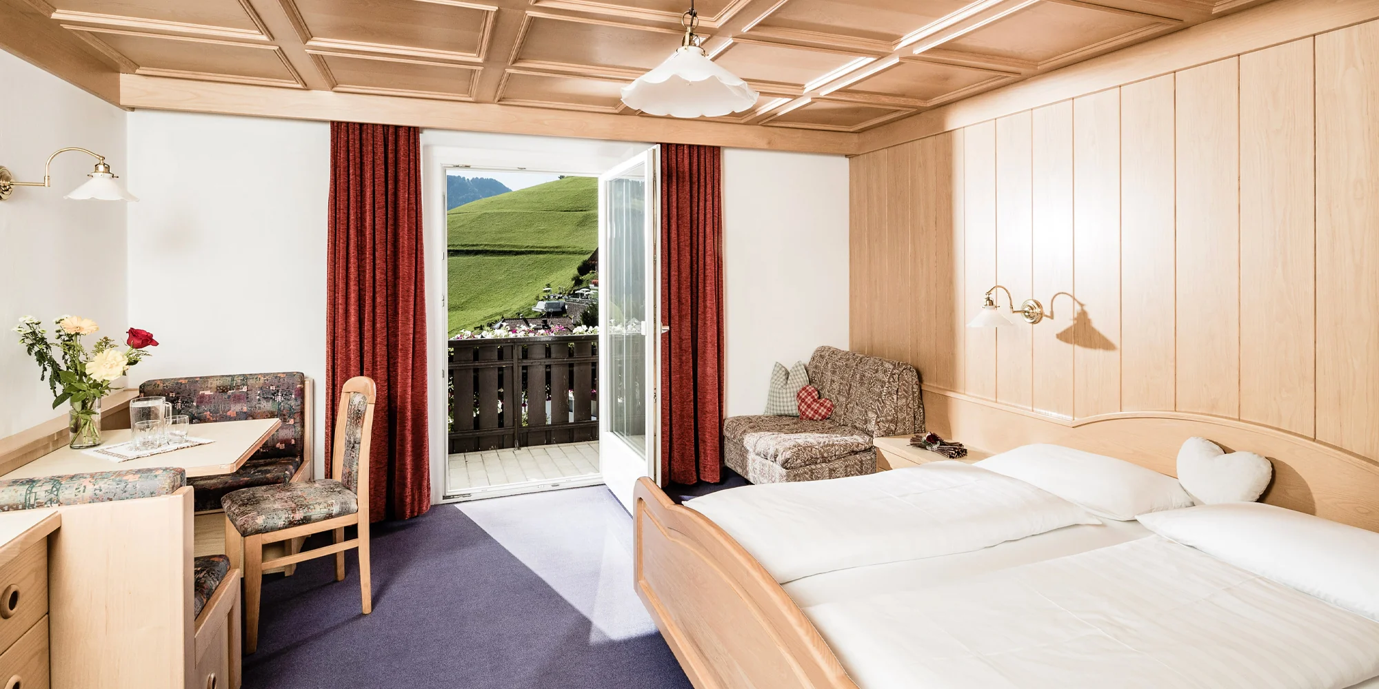 Horský hotel v Dolomitech: wellness a snídaně či polopenze