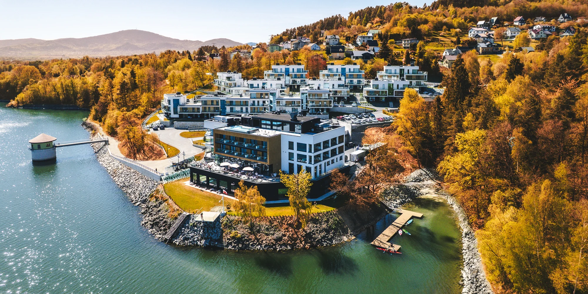 Polské Beskydy: resort u jezera Żywieckie vč. wellness