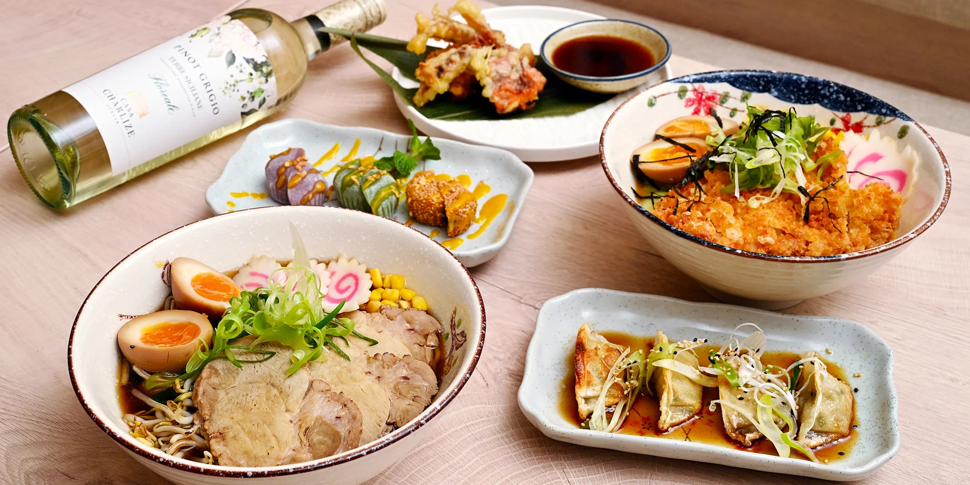 Tradiční japonské menu v Mako Restaurant pro dva