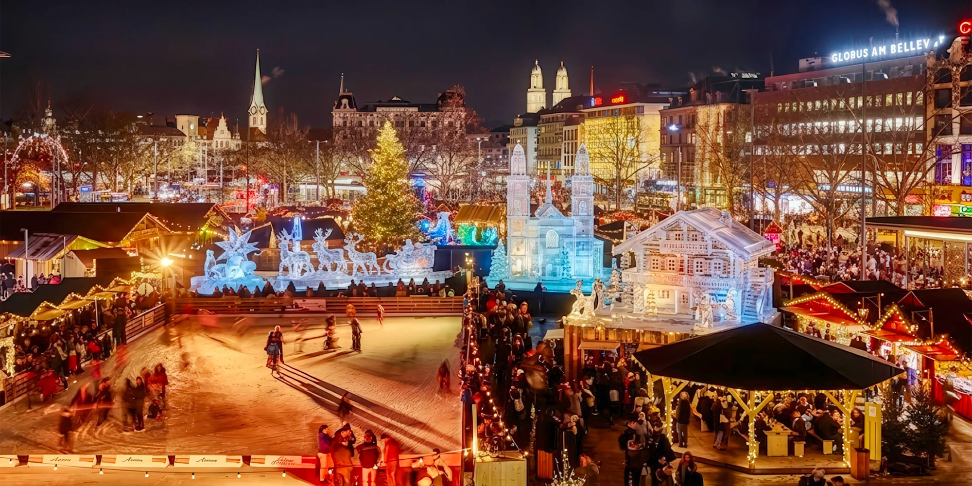 Advent v Curychu a St. Gallen: jednodenní výlet