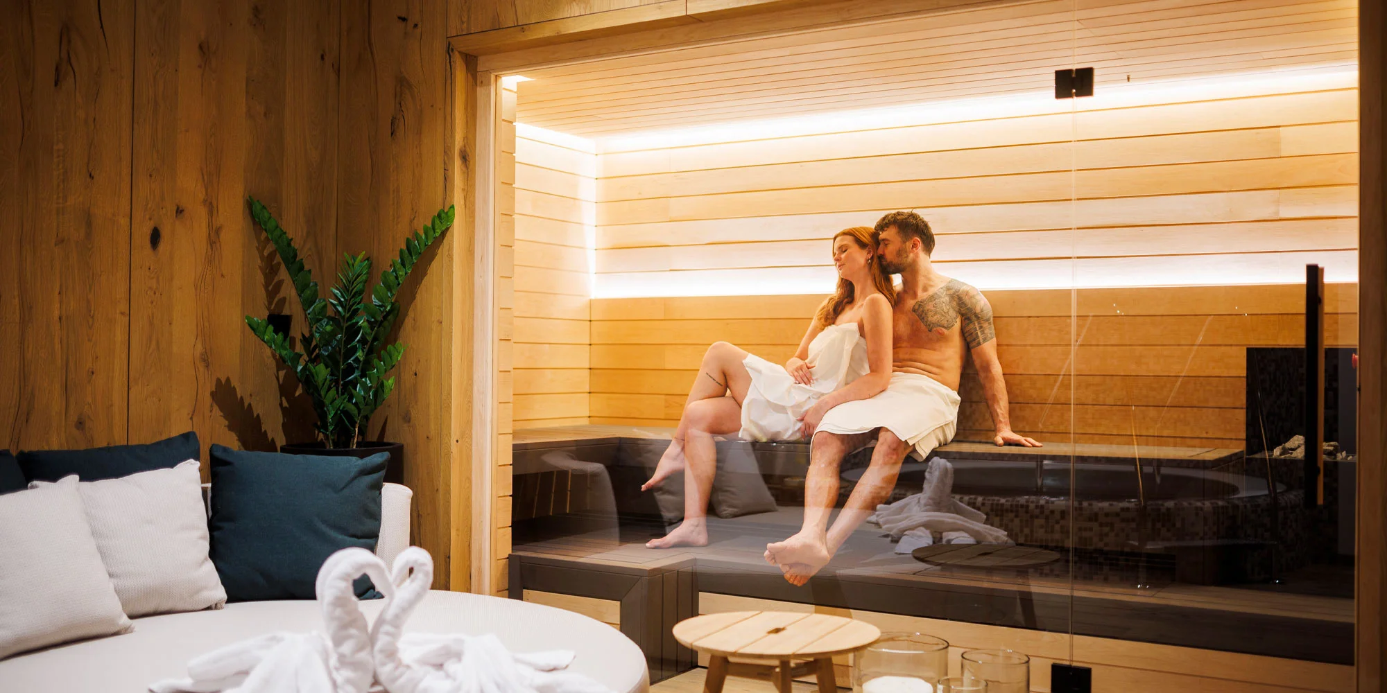 Privátní wellness na 90 min. pro 2 nebo 4 osoby