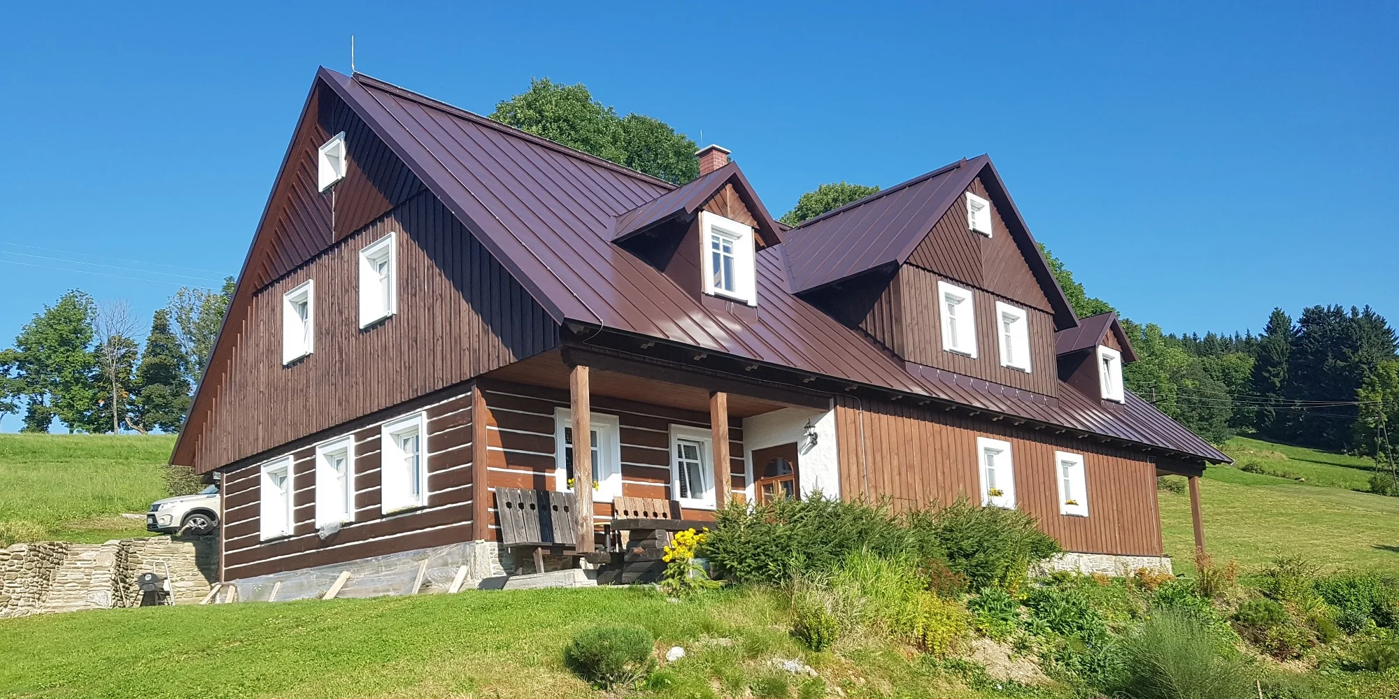 Rodinná dovolená na chalupě v Krkonoších vč. jídla