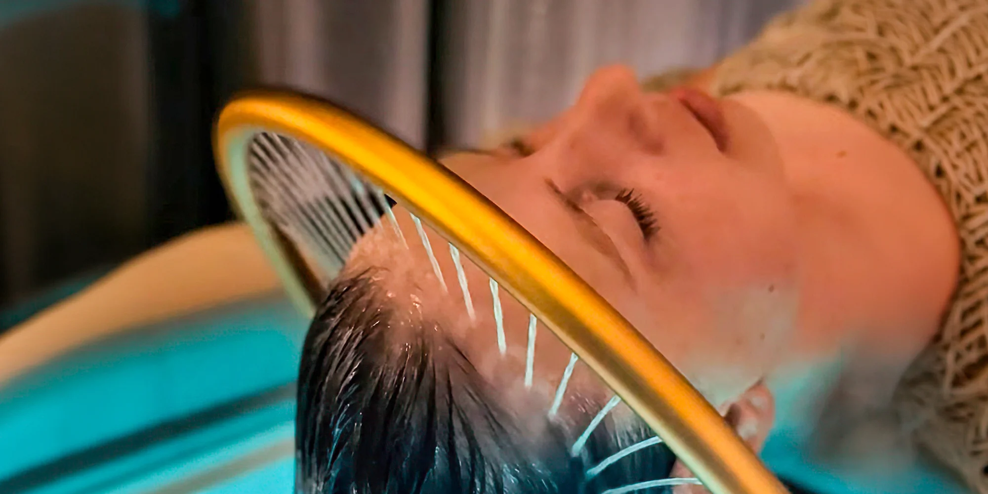 Workshop headspa: relaxační masáž a péče pro dva